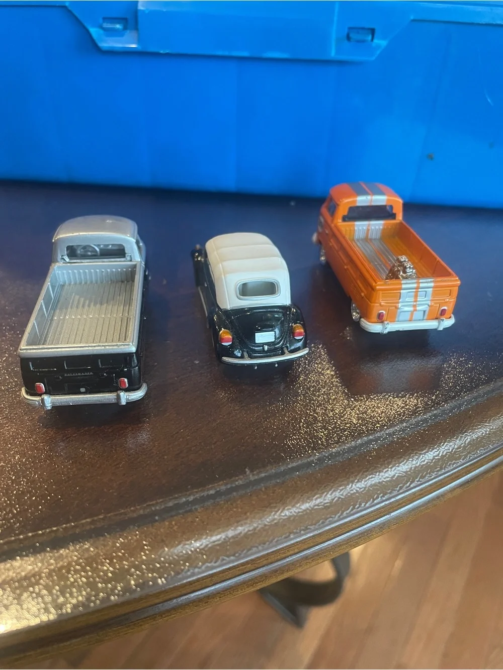 3 Johnny Lighting Die cast, 1:64 vintage VW collection